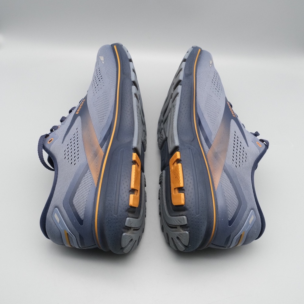 Brooks Ghost 15 Mens Blue Orange Running Sneakers Athletic 13 1103931D025 - Picture 5 of 12